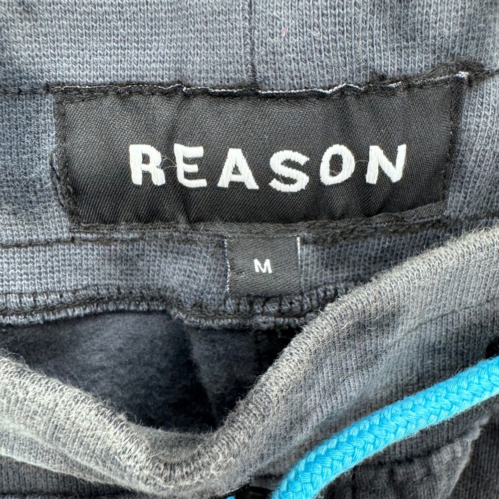 REASON Cash Money Tie Dye Jogger Sweatpant Size M Embroidered Patches‎ Graphic - Picture 2 of 11
